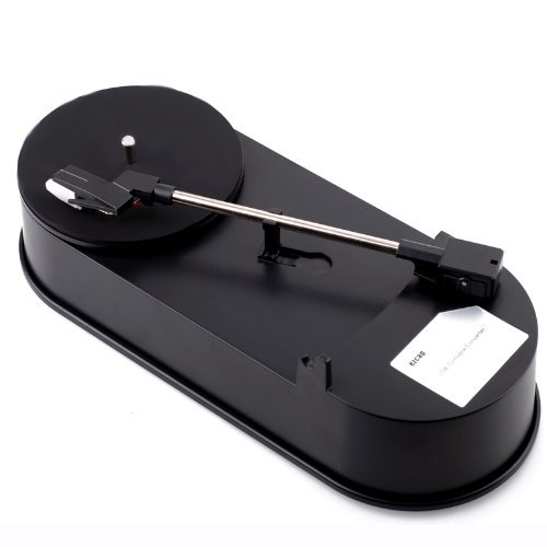 Cisno Turnbable to Mp3 Converter With USB Cable LPs to Audio Files Via USB Connection to Mac or PC N2