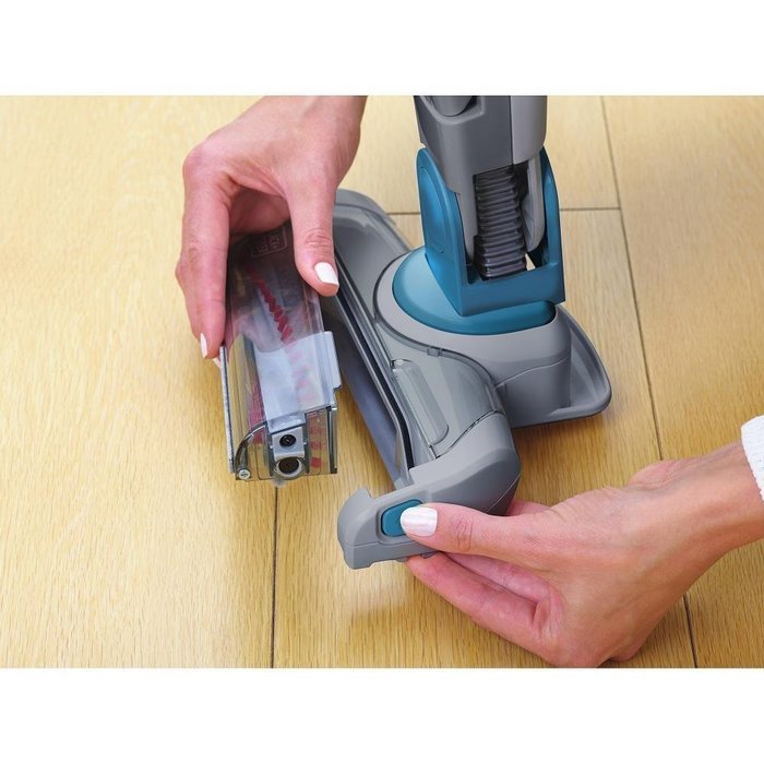 Black & Decker HSVJ520JMBF61 SMARTECH Cordless 20V Max Lithium 2-N-1 Stick Vacuum, Titan Blue N18