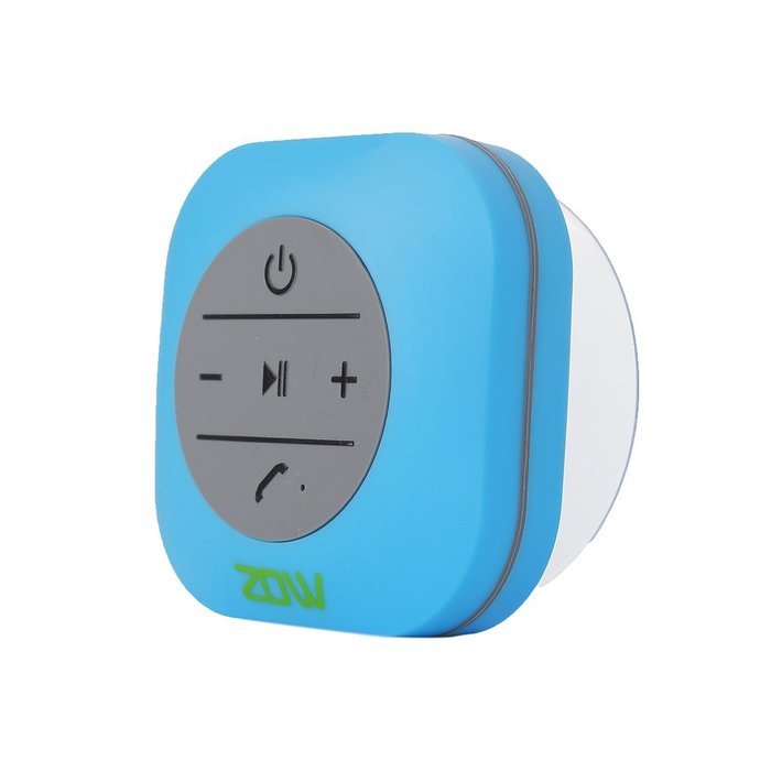 Wireless Bluetooth Shower Speaker , ZDW Outdoor 3.0 Waterproof Speakers with 3W Suction Cup Mic Hands-Free Speakerphone... N6
