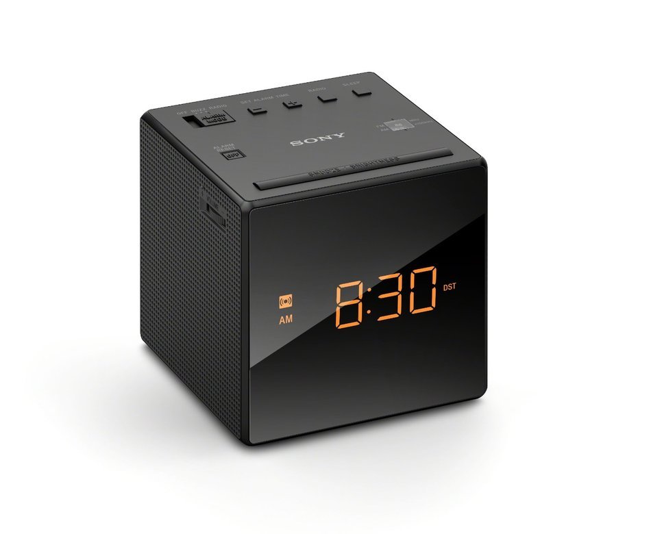 Sony ICFC1 Alarm Clock Radio, Black N2
