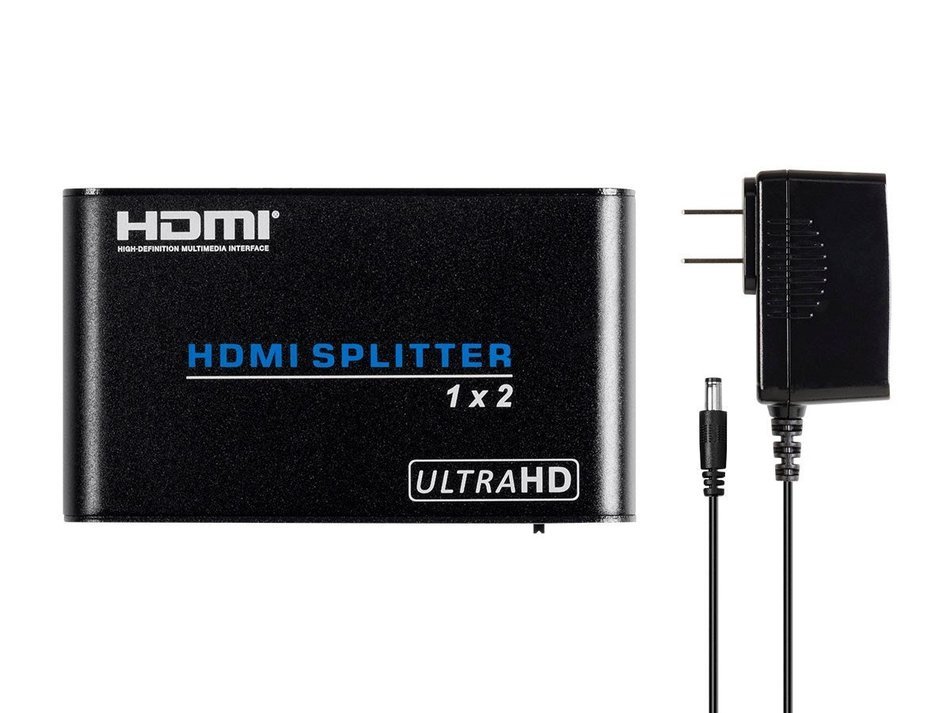 Monoprice Blackbird 4K Pro 1x2 HDMI Splitter with HDCP 2.2 Support N2