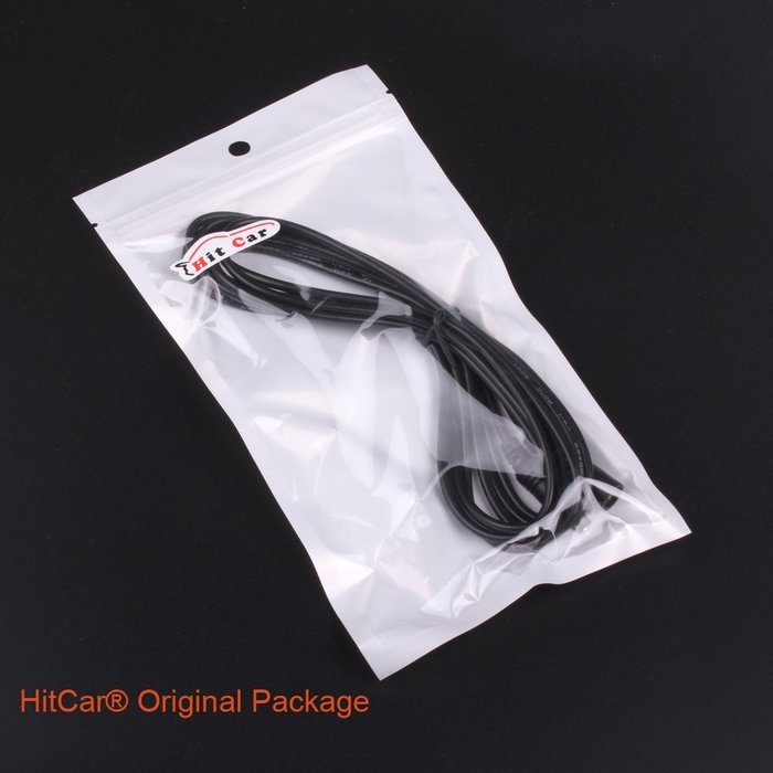 HitCar 1 to 2 Power Adapter Splitter Cable 12V 24V DC for CCTV Parking Camera Car Monitor N4