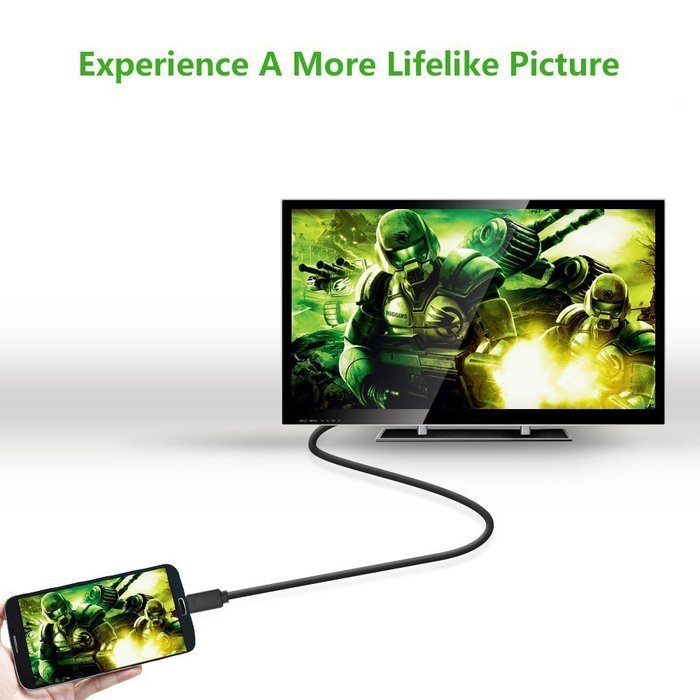 HDMI Cable, WOVTE Premium High Speed Micro HDMI to DVI Cable Male-Male (3 ft / 1 m) for HD Quality Video Transmission N2
