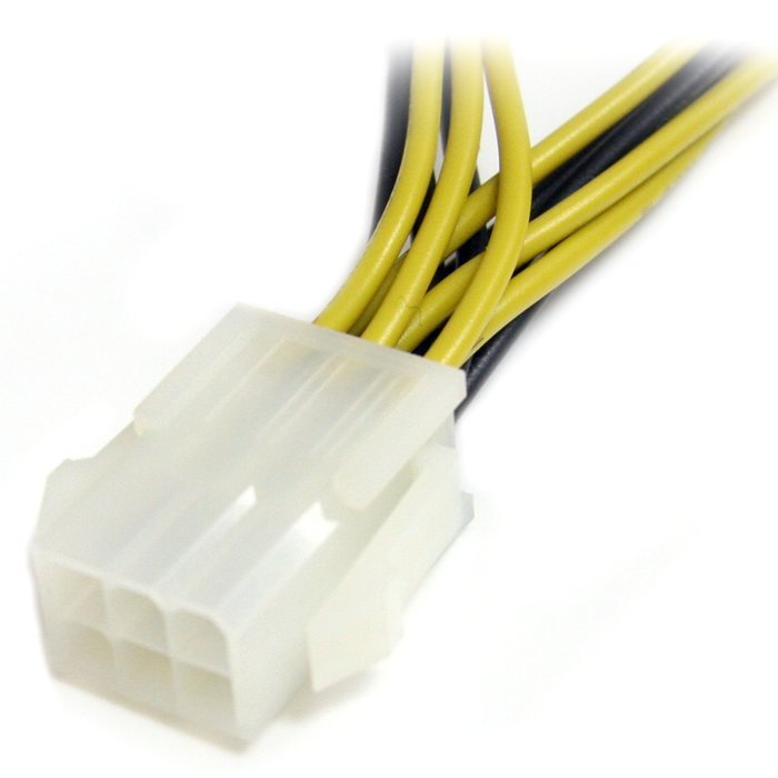 StarTech.com PCIEXSPLIT6 6-Inch PCI Express Power Splitter Cable N2