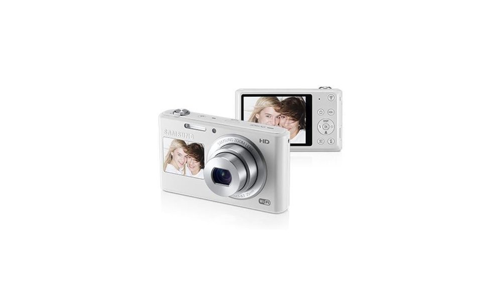 Samsung DV150F 16.2MP Smart WiFi Digital Camera with 5x Optical Zoom and 2.7" front and 1.5" rear Dual LCD Screens... N10