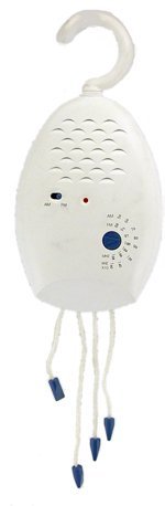 White Waterproof Shower & Bath Radio