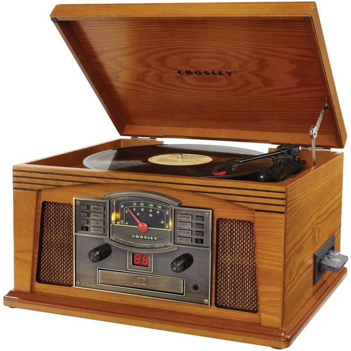 Crosley CR42-OA Lancaster (Oak) (Discontinued by Manufacturer)