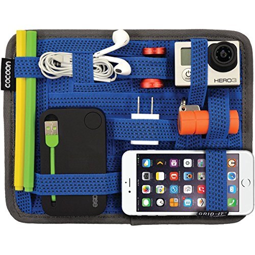 New COCOON CPG7BL 7.25" x 9.25" GRID-IT! Organizer (Blue)