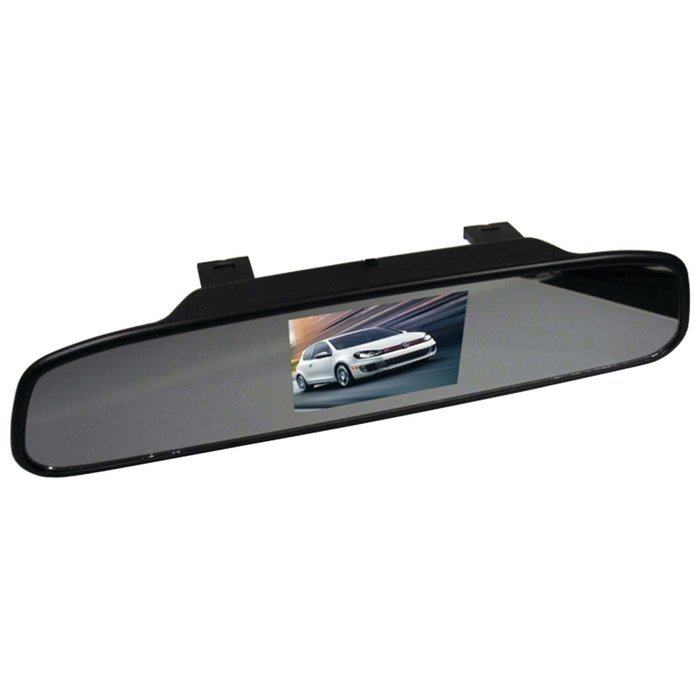 Crimestopper SV-9151 Clip-On Mirror Monitor with 4.3" Digital Color LCD Screen (SecurView)