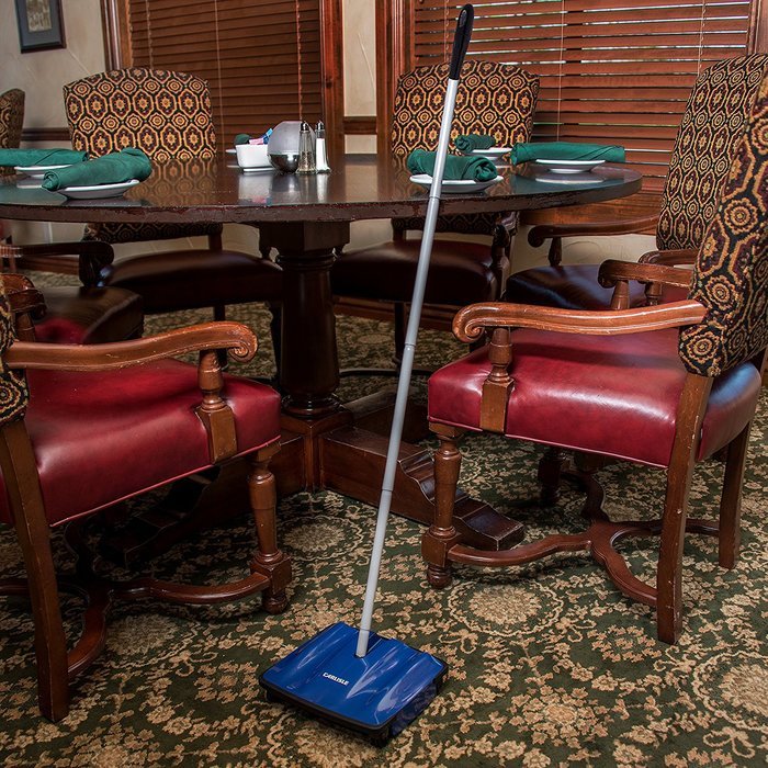 Carlisle 3639914 Duo-Sweeper ABS Multi-Surface Floor Sweeper, 42" Handle Length, 9-1/4" Length, 9.65" Width, 2.76... N8