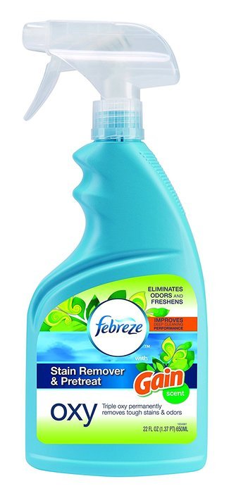 Bissell 1438 Febreze Stain Remover & Pretreat Oxy Spray, 22 oz