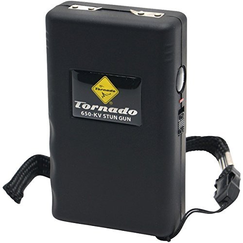 New TORNADO RSG650B 650,000-Volt Stun Gun (Black)
