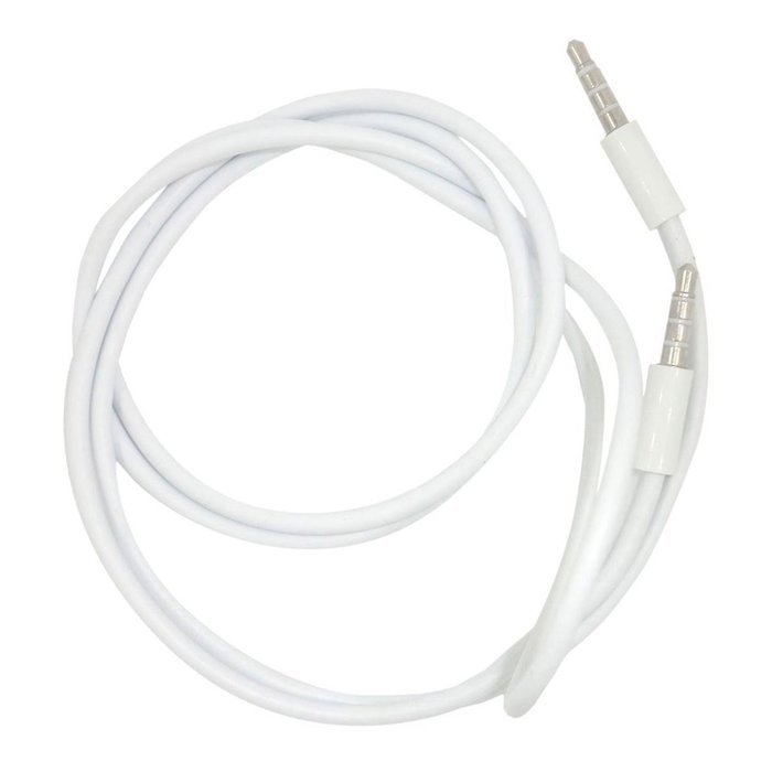 Conwork 2-Pack 3.5mm 4-Pin Universal Male to Male Auxiliary Extension Audio Stereo Cable Cord for Headphones -... N5
