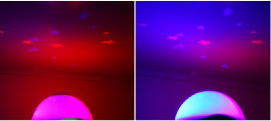 Surborder Shop Colors Change Star Night Light Magic Projection Alarm Clock Led Lamp N5