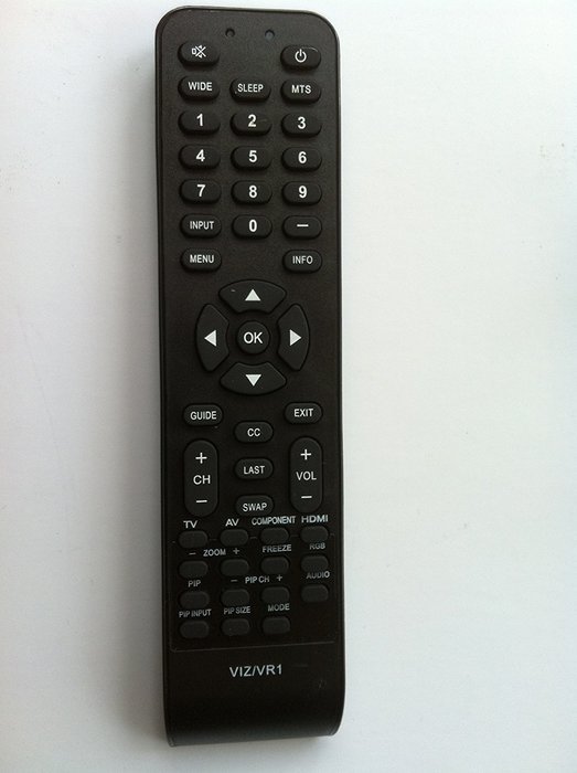 New Replaced Vr1 Lost Remote Control for Vizio V50p Vx52l Vx42l Vx37l vw42l Vw37l Vw26l Vw22l Vu42l Vs42l Va26l... N2