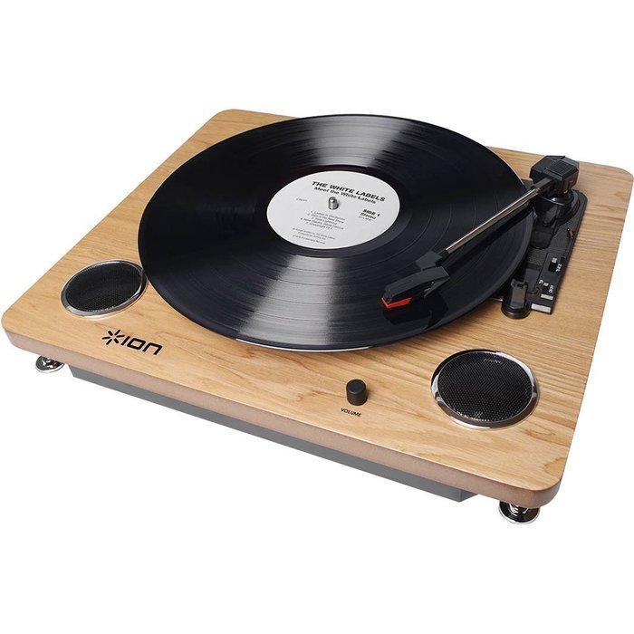Ion Audio Archive LP IT53L USB Turntable With RCA Turntable Cleaning System N4