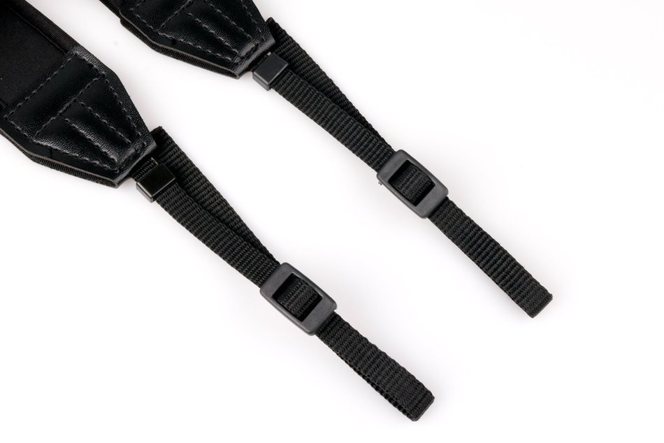 FEESHOW Black Anti-Slip DSLR Camera Neoprene Neck/Shoulder Strap for Canon, Nikon, Sony, Panasonic, FujiFilm,... N6