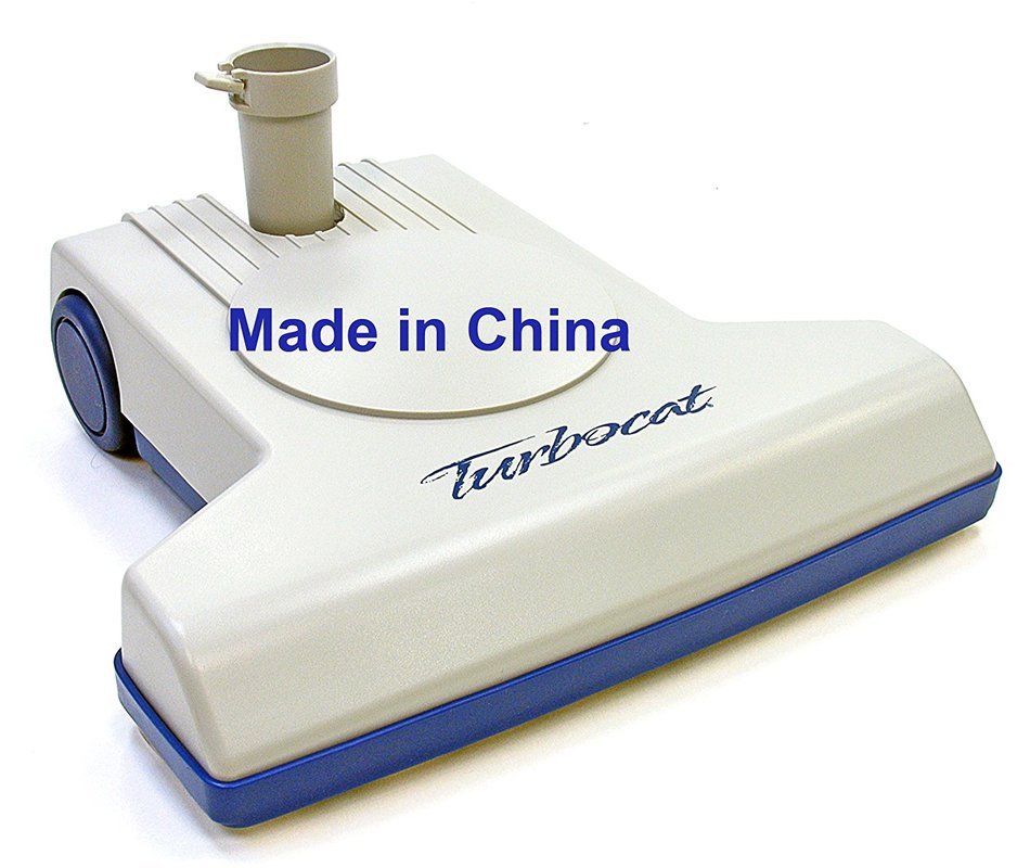 TurboCat Air Driven Brush for all Central Vacuums (White) N3
