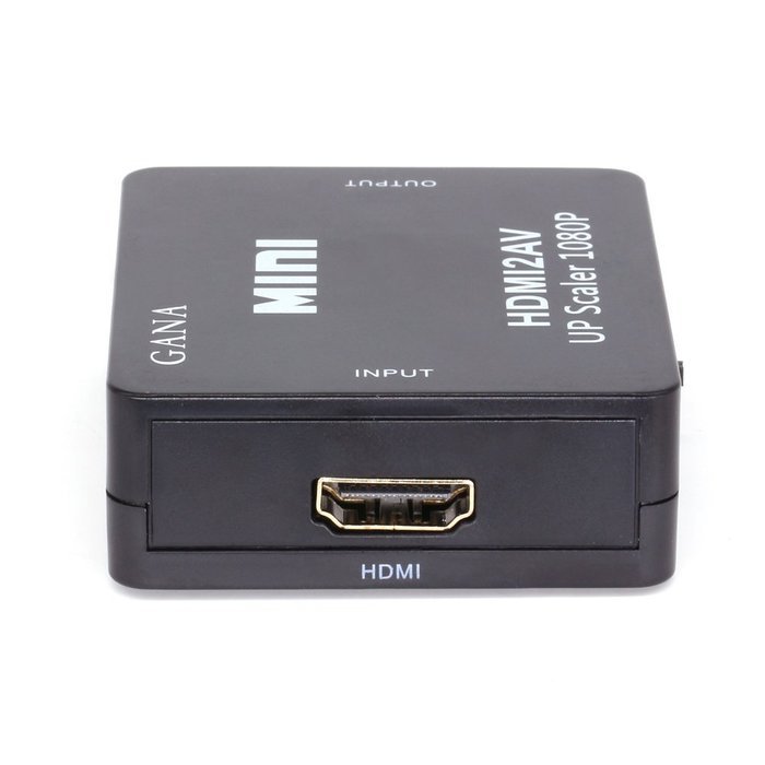 HDMI to AV,GANA 1080P HDMI to AV 3RCA CVBs Composite Video Audio Converter Adapter Supporting PAL/NTSC with USB... N3