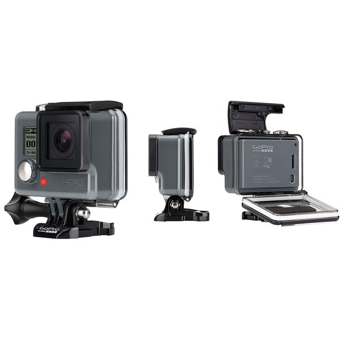 GoPro Hero CHDHA-301-EU 5 MP Waterproof Camera (Black) - International Version