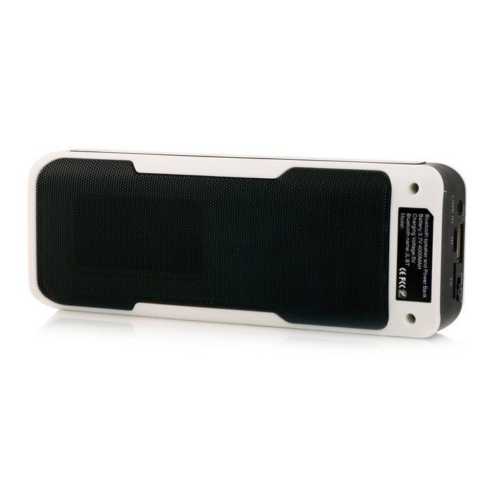 Newest Portable Dual Bluetooth Wireless Speaker w/ith 4000mah Power Bank Speaker Stereo USB TF Card for Iphone6s... N20