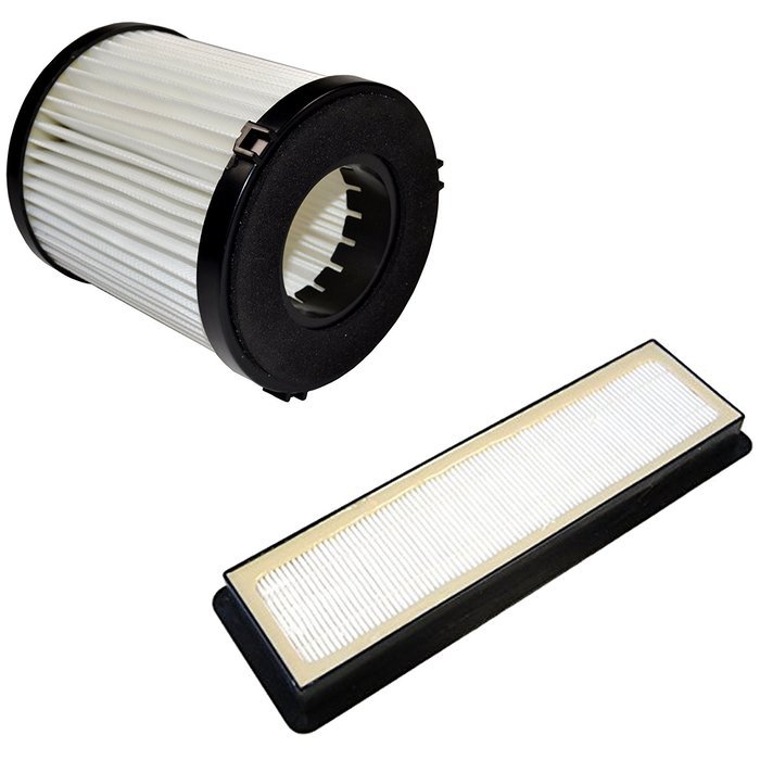 HQRP Dust Cup HEPA Filter and Exhaust Filter for Eureka AirSpeed Rewind Pet AS1041A, Gold Rewind AS1048A AS1049A...