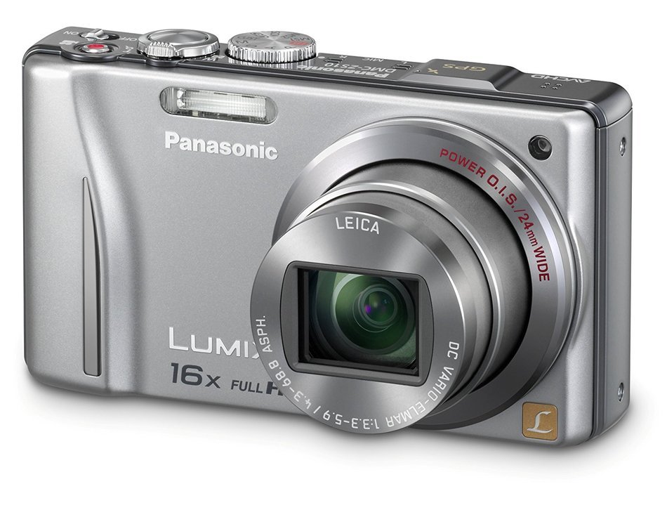Panasonic Lumix DMC-ZS10 14.1 MP Digital Camera with 16x Wide Angle Optical Image Stabilized Zoom and Built-In... N7