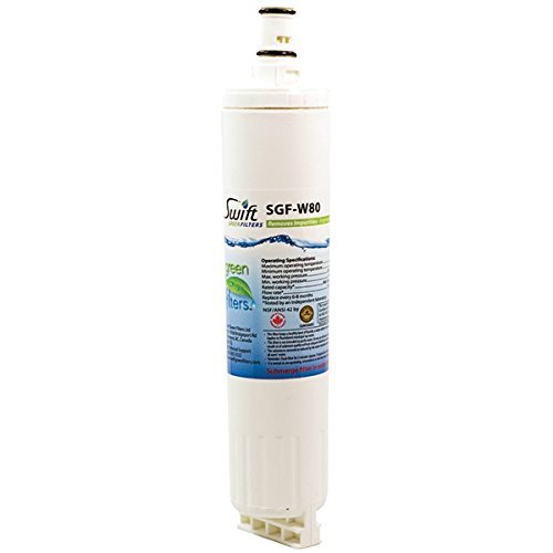 New SWIFT GREEN FILTERS SGF-W80 Water Filter (Replacement for Whirlpool 4396508, WFNL300, NL240, WFL400V, WFL500...