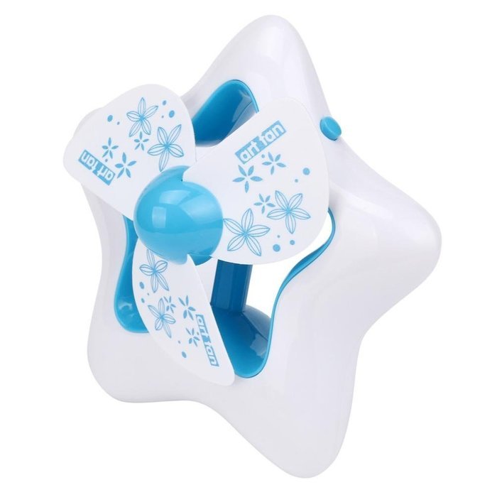 Summer Mini Fan, TOOPOOT Portable Handheld Mini Air Conditioner Cooler Fan (white) N23