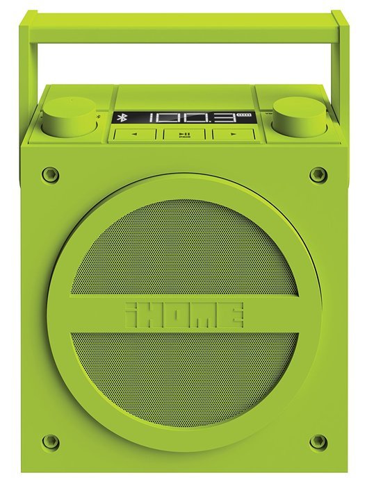 iHome iBT4BC Bluetooth Rechargeable Boombox with FM Radio N6