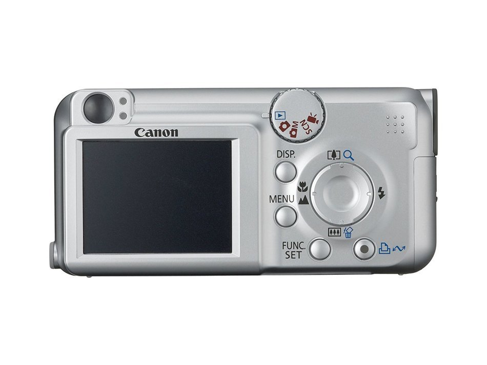 Canon PowerShot A460 5.0MP Digital Camera with 4x Optical Zoom (Silver)