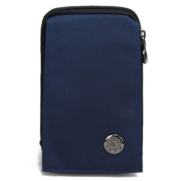 liangdongshop Casual Water Resistant Oxford Waist Pack Phone Sleeve Chest Pouch(Sapphire Blue) N14