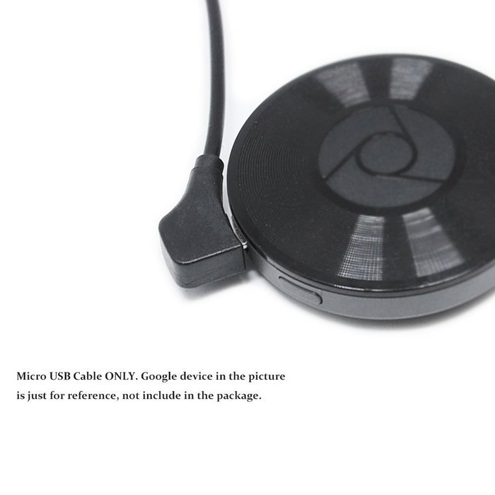 Fitian Mini Micro USB Charger Cable Power Supply Adapter HDMI USB to USB for Google Chromecast 2 2015, Chromecast... N3