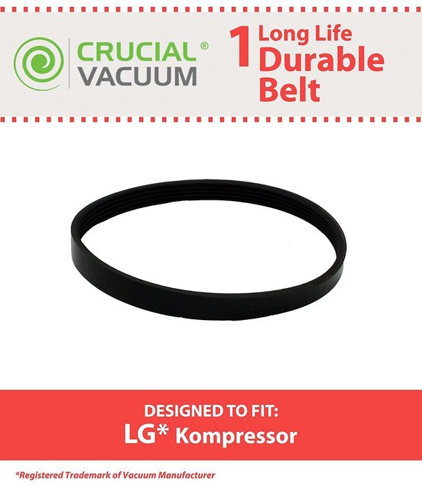 1 LG Kompressor Durable Long-Life Vacuum Belts fit LG Kompressor LuV200R, LuV300B, LuV400T Vacuum Cleaner Belt...