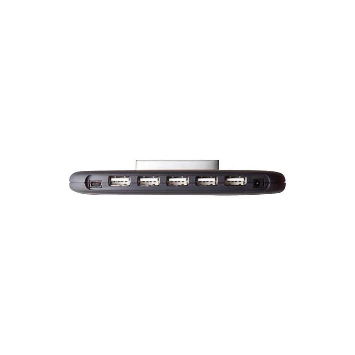 Belkin High-Speed AC Powered USB 2.0 7 Port Slim-Line Stackable USB Hub With 2 Top Loading Ports F5U237V1 N2