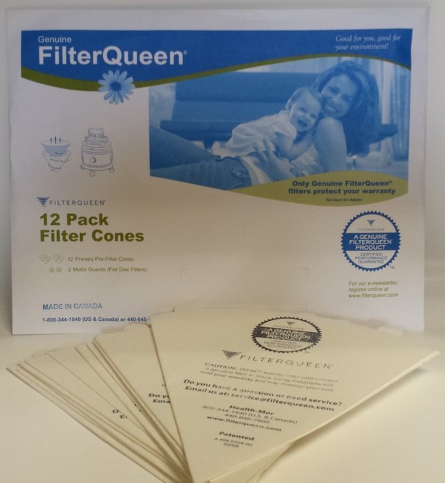12 Genuine FilterQueen Majestic Vacuum Cones N4