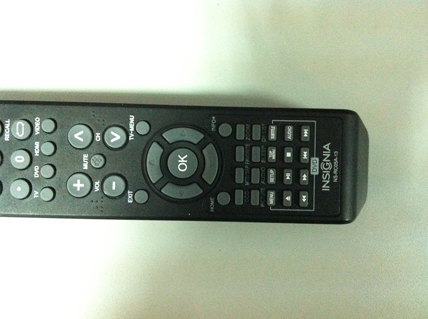 Brand NEW Insignia Comb DVD TV REMOTE NS-RC05A-13 NS-RC04A-12 For ...