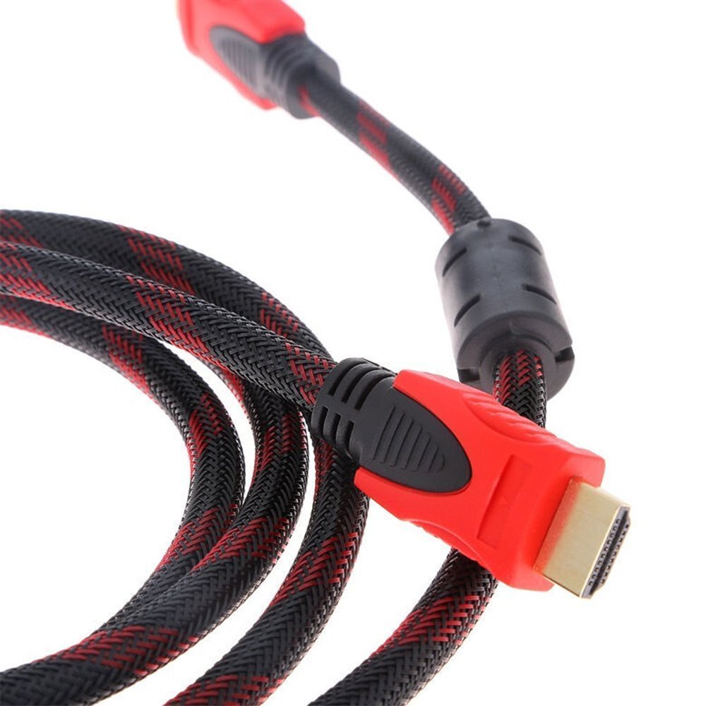 Zoook Ultra Flat High Speed HDMI Cable Gold Plated - (1.8 Meters) Supports 1080P, Ethernet, 3D, 4K | ZT-HDF1.8M Buy, Best Price In , Doha