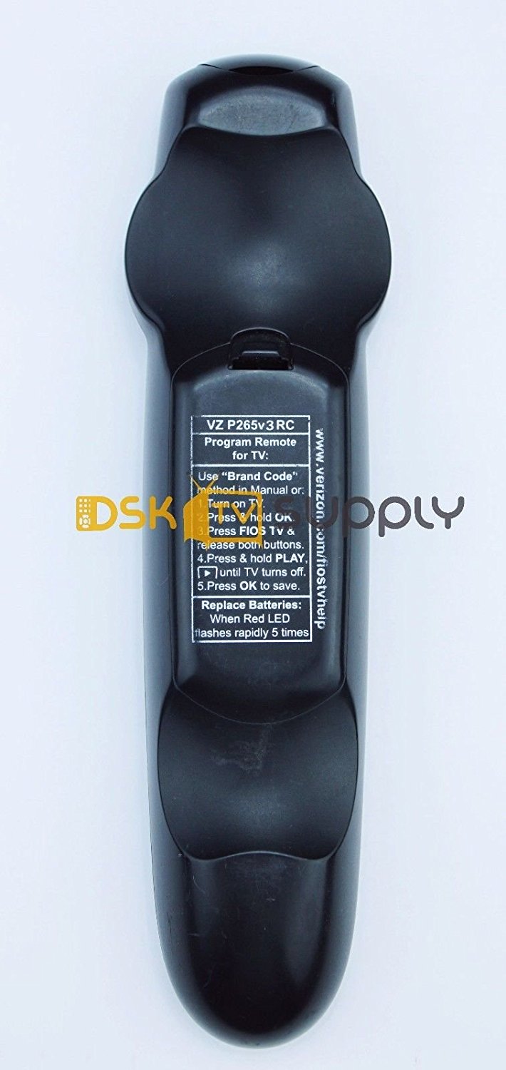 Verizon FIOS TV Remote Replacement Control VZ P265v3 RC free image