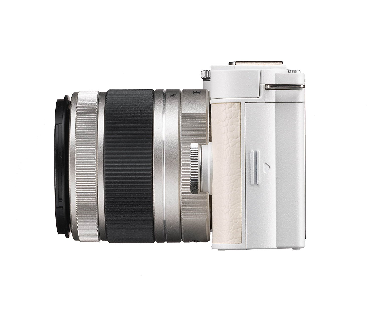 Pentax PENTAX QS1 (Pure White) 12.4MP Mirrorless Digital Camera with 3