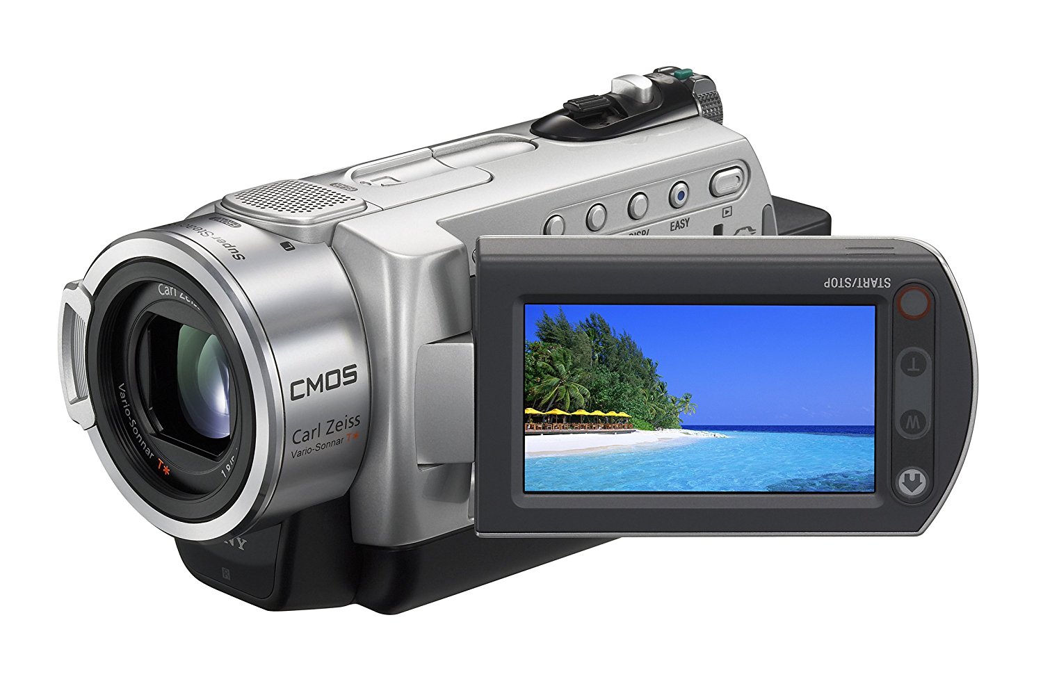 Sony DCR-SR300 6.1MP 40GB Hard Disk Drive Handycam Camcorder with 10x ...