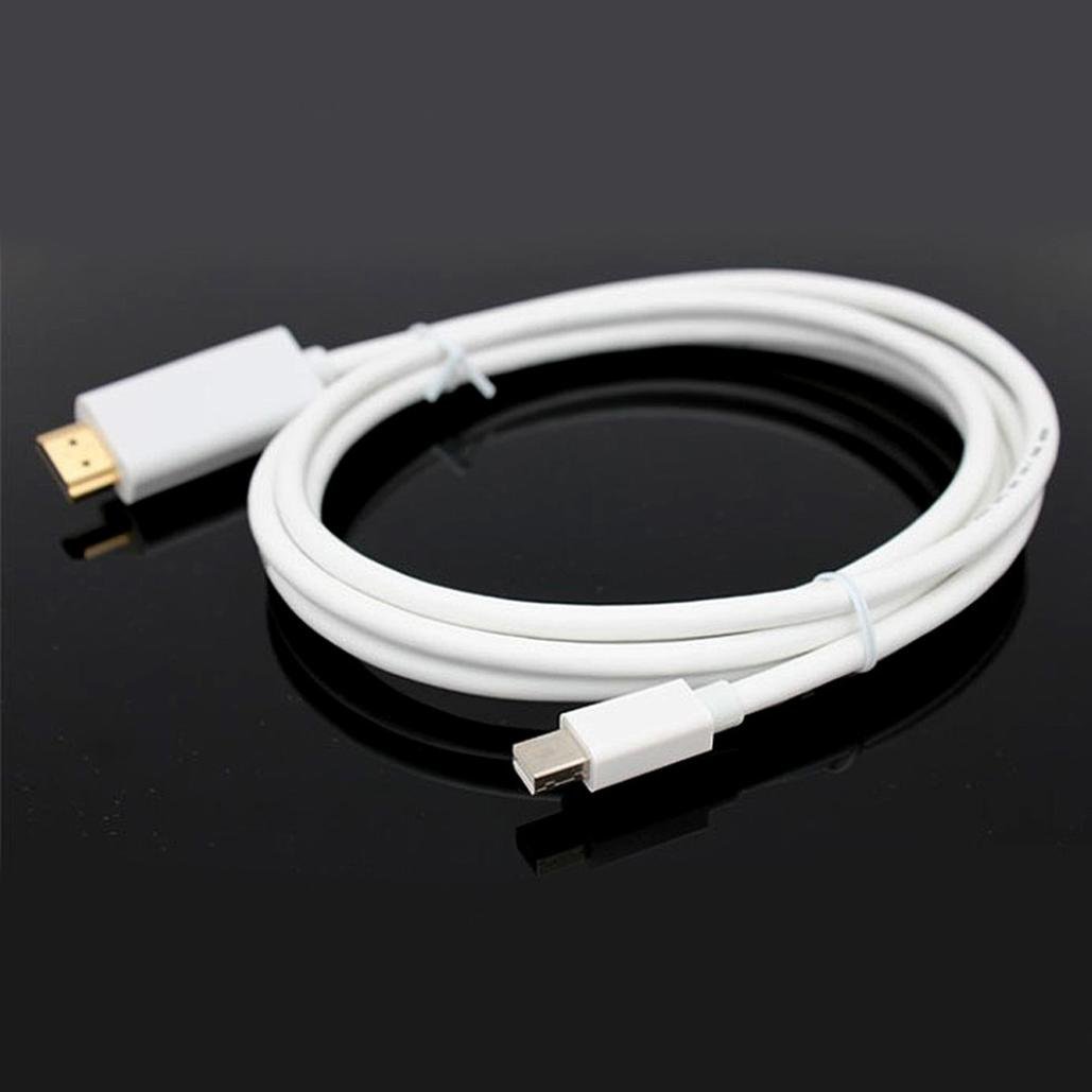 GBSELL Mini Displayport to HDMI Cable Adapter for Macbook Pro Air 6FT 1
