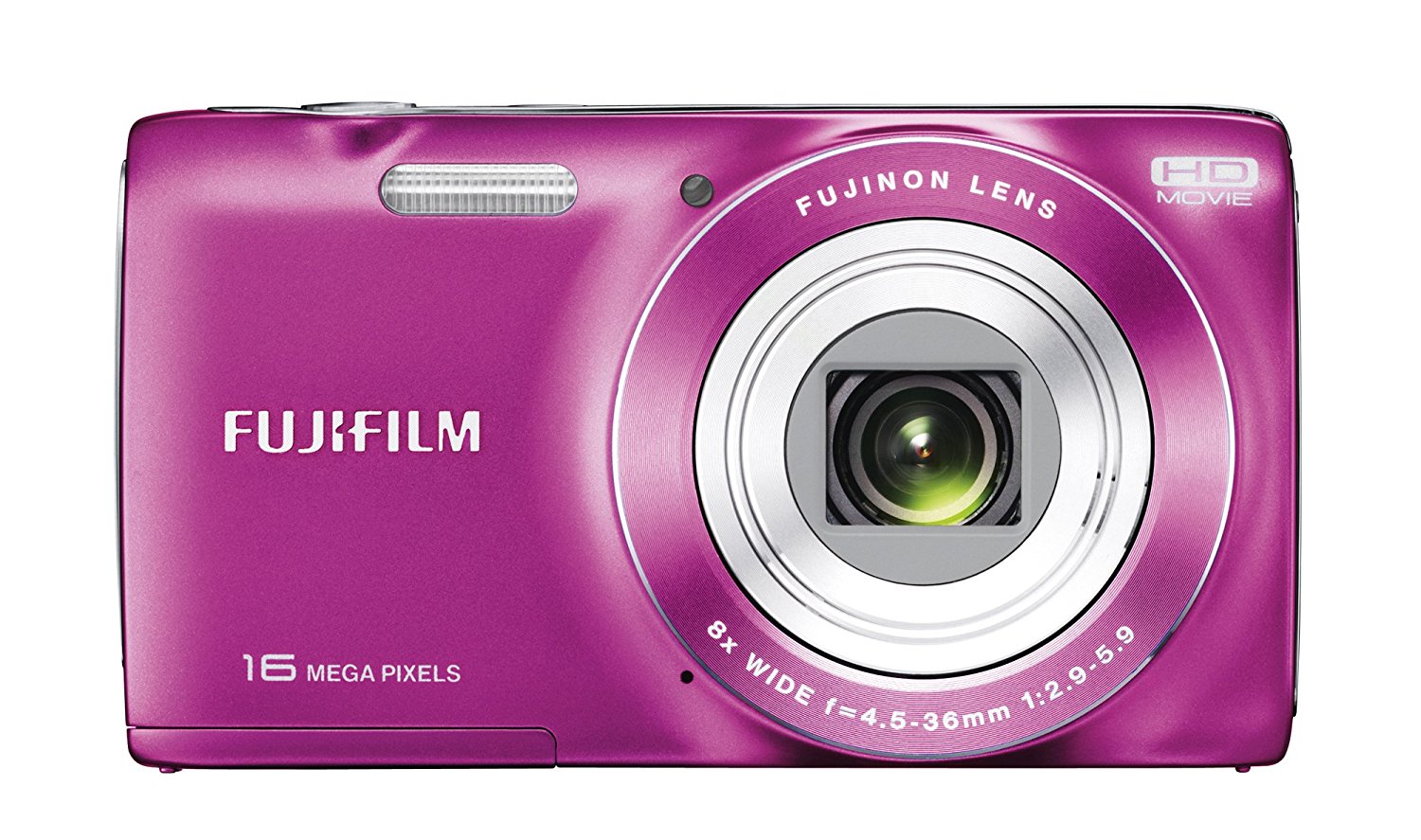 Fuji FinePix JZ200 Camera Pink 16MP 8xZoom 3.0LCD 720pHD 25mm Wide Lens ...