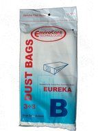 3 Eureka B Allergy Canister Vacuum Bags 1700 3700, Powerteam Series Vacuum Cleaners, 52329, 52329A-6, 52329-12...