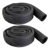 uxcell 2 Pcs 32mm x 9mm Foam Insulated Pipe Cover Black for Air Conditioner
