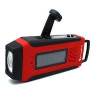 RunningSnail Mulit-Pupose Solar Digital Hand Crank AM/FM/NOAA Weather Radio,1W LED Flashlight, 2000 mAh Power... N2