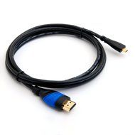 KabelDirekt (10 feet) Micro HDMI to HDMI Cable (1080p 4K 3D High Speed with Ethernet ARC) - FLEX Series N2