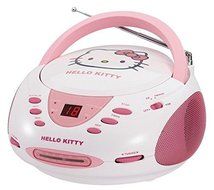 HELLO KITTY KT2024A Stereo AM/FM/CD Boom Box