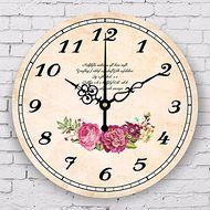 Home decoration wall clock modern design absolutely silent bedroom wall clock vintage home decor