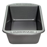 Farberware Bakeware 9 x 5-Inch Nonstick Loaf Pan, Gray N2